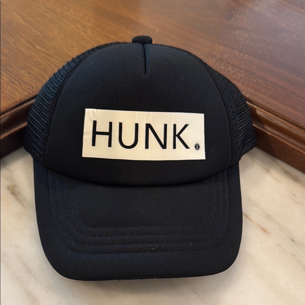 Black HUNK Trucker Hat